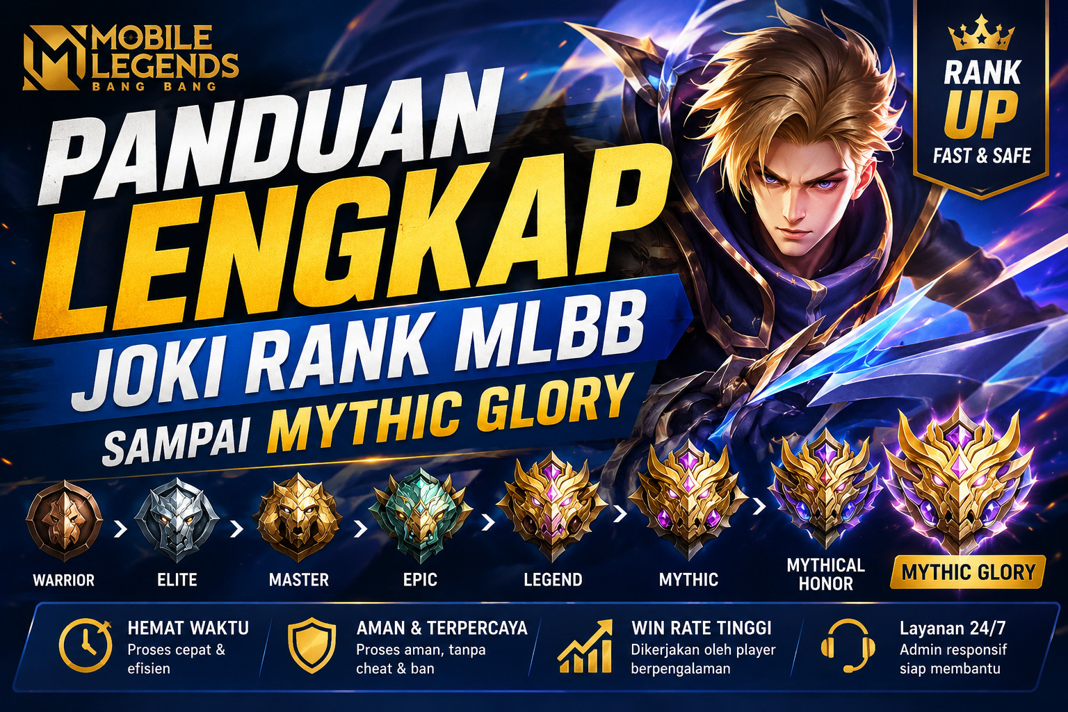 Panduan Lengkap Joki Rank MLBB Sampai Mythic Glory