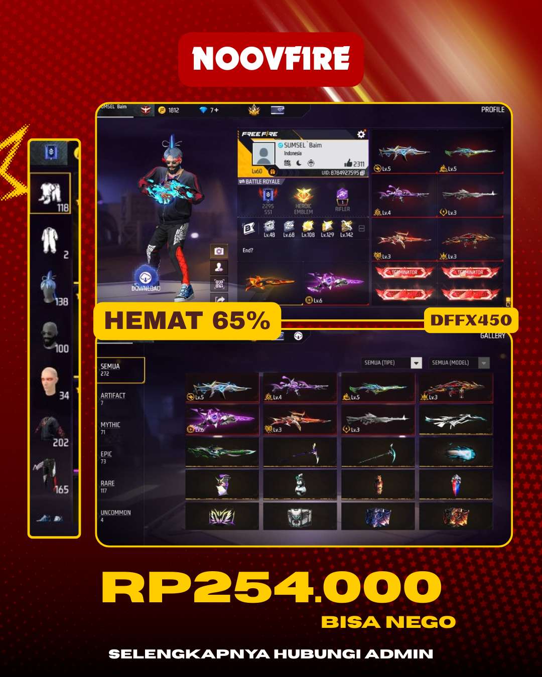 VAULT : 202 SG2 : INCENDIUM BURST EVOGUN : XM 8