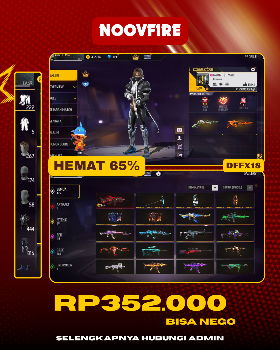 VAULT : 444 SG 2 : HAND OF HOPE EVOGUN : SCAR
